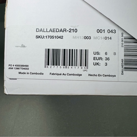 NEW Aldo Dallaedar Slide sandal Brown 6 - Picture 7 of 7